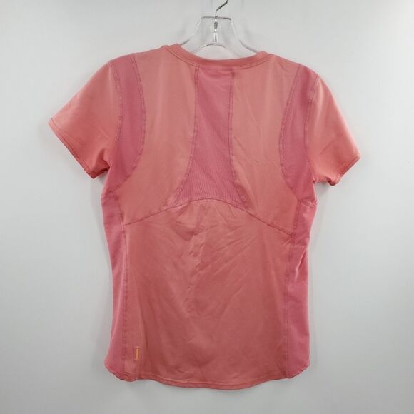 LUCY peach short sleeve athletic tee - Picture 2 of 3